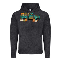 Vintage Black pumpkin farm truck no background Vintage Hoodie - Jasminsmagicworld