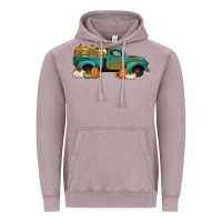 Pumpkin Farm Truck No Background Vintage Hoodie | Teevron