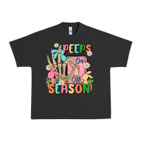 Pigment Black peeps season mode on Urban Heavy Tee - MaliasSmallBusiness