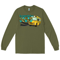 Army Green transportation squad Long Sleeve Tee - NancyCooperArtShop