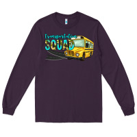 Plum transportation squad Long Sleeve Tee - NancyCooperArtShop