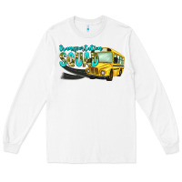 White transportation squad Long Sleeve Tee - NancyCooperArtShop