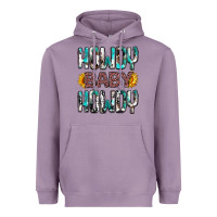 Lavender Western Howdy Baby Howdy Heavyweight Hoodie - HowdyJamesFarm