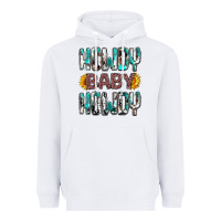 White Western Howdy Baby Howdy Heavyweight Hoodie - HowdyJamesFarm