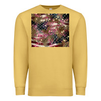 Antique Gold American flag leopard pinktumbler Premium Sweatshirt - HowdyJamesFarm