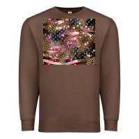 Chestnut American flag leopard pinktumbler Premium Sweatshirt - HowdyJamesFarm