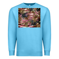 Ocean Blue American flag leopard pinktumbler Premium Sweatshirt - HowdyJamesFarm