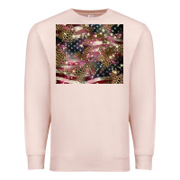Pale Pink American flag leopard pinktumbler Premium Sweatshirt - HowdyJamesFarm