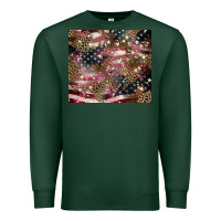 Sports Green American flag leopard pinktumbler Premium Sweatshirt - HowdyJamesFarm