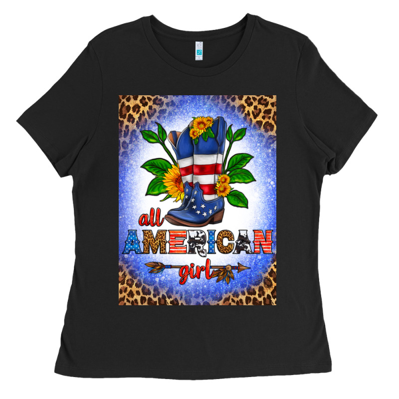 All American Girl Air Freshener Ladies Tee by HRA Design Shop | Teevron