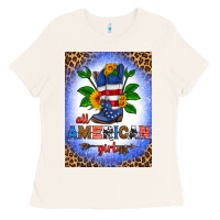 Bone all american girl air freshener Ladies Tee - HRA Design Shop