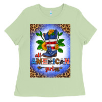 Matcha all american girl air freshener Ladies Tee - HRA Design Shop