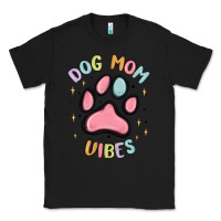 Black dog mom vibes Classic Tee - MaliasSmallBusiness
