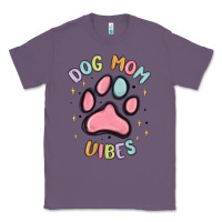Lavender dog mom vibes Classic Tee - MaliasSmallBusiness