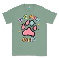 Sage dog mom vibes Classic Tee - MaliasSmallBusiness