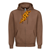 Chestnut Sunflower Lightning Zipper Hoodie - Bettercallsaul