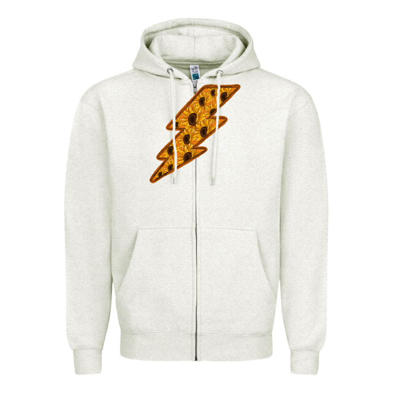 Sunflower Lightning Zipper Hoodie by Bettercallsaul | Teevron