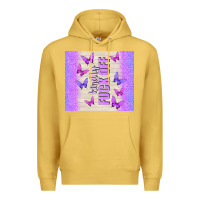Antique Gold kindly fuck off Premium Hoodie - TumblerDesignByShophia