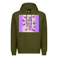 Army Green kindly fuck off Premium Hoodie - TumblerDesignByShophia