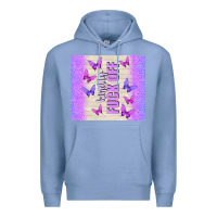 Colony Blue kindly fuck off Premium Hoodie - TumblerDesignByShophia