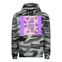 Slate Camo kindly fuck off Premium Hoodie - TumblerDesignByShophia