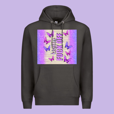 Kindly Fuck Off Premium Hoodie Designed By Tumblerdesignbyshophia
