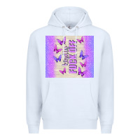 White kindly fuck off Premium Hoodie - TumblerDesignByShophia