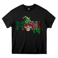 Black girl mini elf skull Heavy Core Tee - FaDigitalArtStudio
