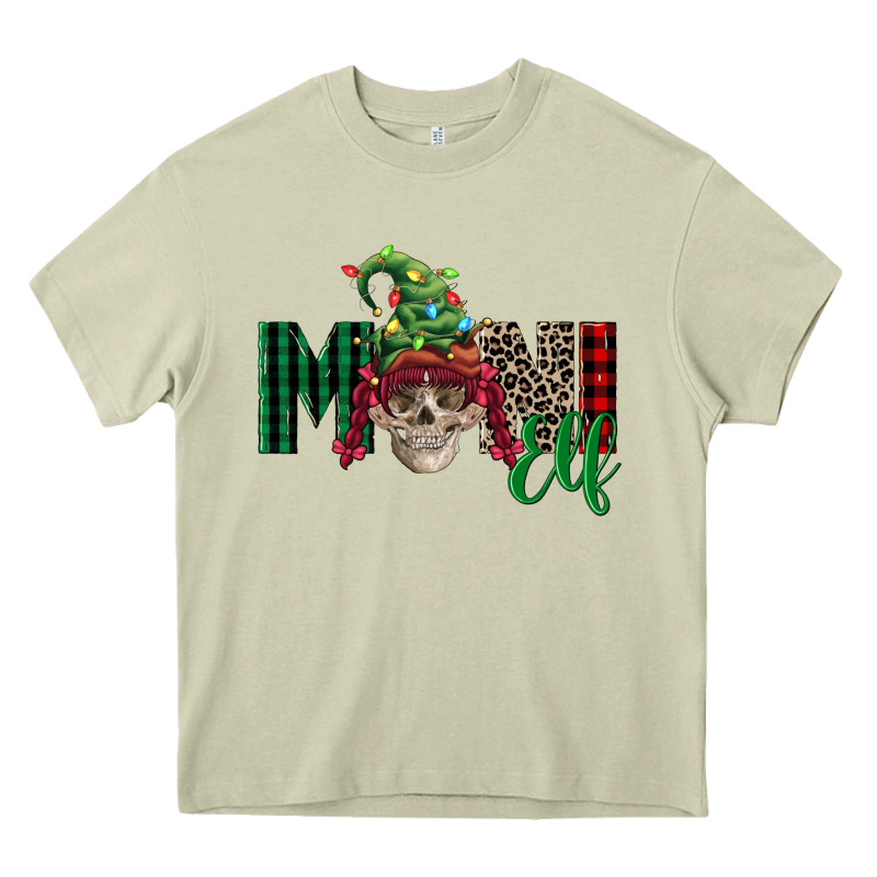 Girl Mini Elf Skull Heavy Core Tee by FaDigitalArtStudio | Teevron