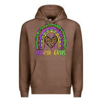 Chestnut mardi gras rainbow Premium Hoodie - JahusDesignShop