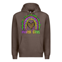 Coffee mardi gras rainbow Premium Hoodie - JahusDesignShop