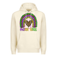 Sandshell mardi gras rainbow Premium Hoodie - JahusDesignShop