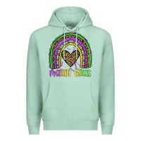 Seafoam mardi gras rainbow Premium Hoodie - JahusDesignShop