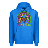 True Royal mardi gras rainbow Premium Hoodie - JahusDesignShop