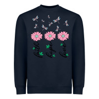 Navy faith hope love Heavyweight Sweatshirt - MaliasSmallBusiness