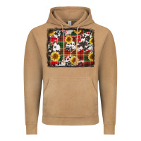 Vintage Camel cowhide sunflowers candy canes Vintage Hoodie - Jasminsmagicworld