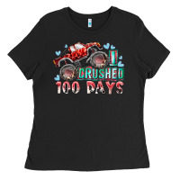 Black i crushed 100 days Ladies Tee - RacoonDesign