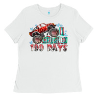 White i crushed 100 days Ladies Tee - RacoonDesign