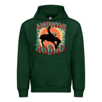 Foreset Green American rodeo Urban Hoodie - FaDigitalArtStudio