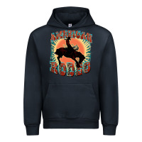 Navy American rodeo Urban Hoodie - FaDigitalArtStudio