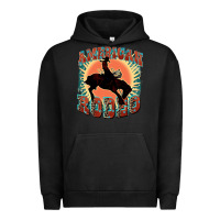 Pigment Black American rodeo Urban Hoodie - FaDigitalArtStudio