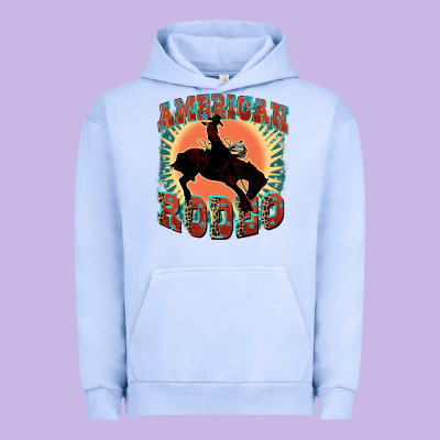 American Rodeo Urban Hoodie Designed By Fadigitalartstudio
