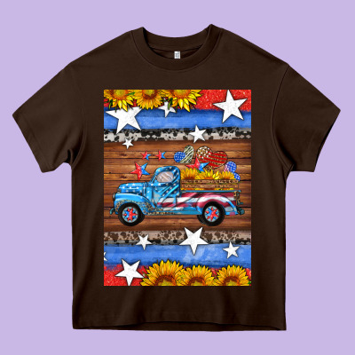 American Truck Air Freshener Heavy Core Tee Designed By Hra Design Shop