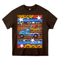 Chocolate Brown american truck air freshener Heavy Core Tee - HRA Design Shop