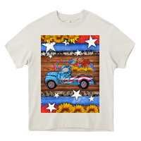 Cream american truck air freshener Heavy Core Tee - HRA Design Shop