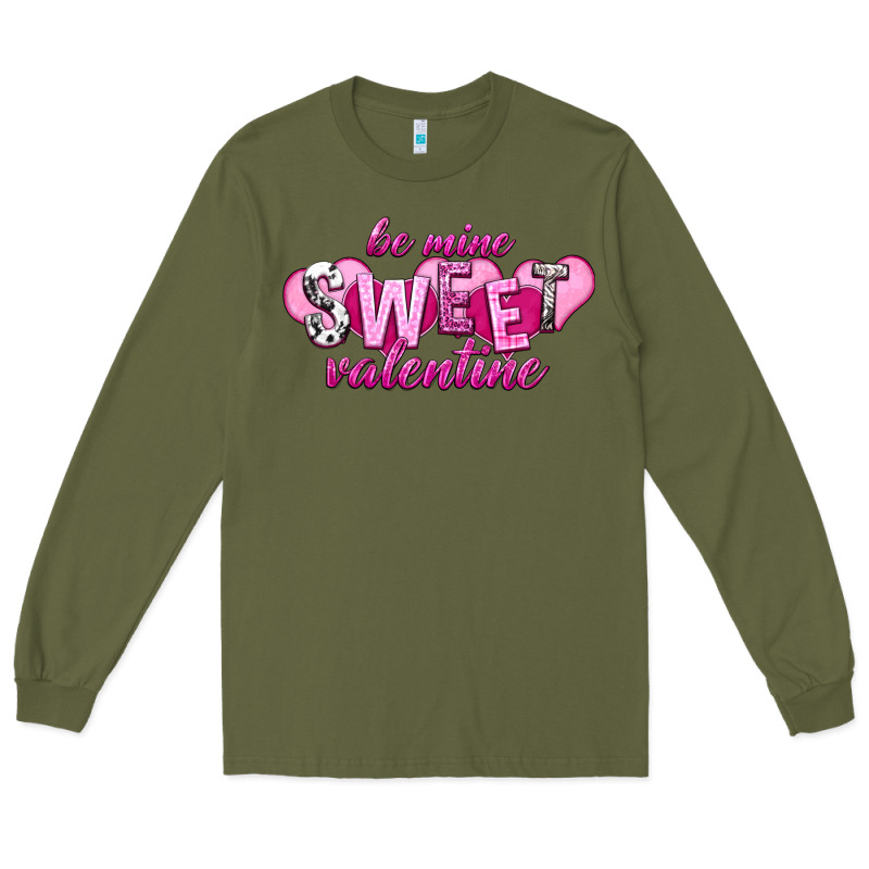 Be Mine Sweet Valentine Long Sleeve Tee by NancyCooperArtShop | Teevron