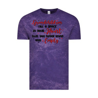 Cloud Purple grandchildren fill a space in your heart Vintage Tee - MaliasSmallBusiness