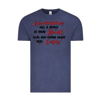 Vintage Denim grandchildren fill a space in your heart Vintage Tee - MaliasSmallBusiness