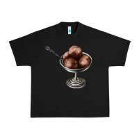 Black Chocolate ice cream Urban Heavy Tee - AdoDesignShop