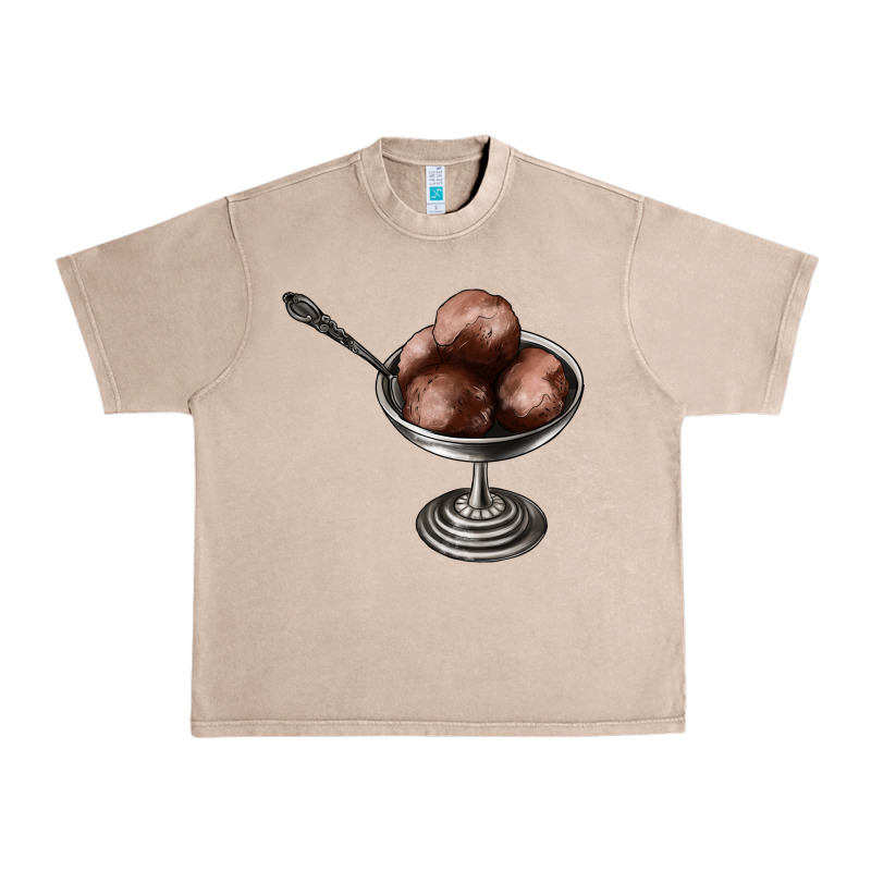 Chocolate Ice Cream Urban Heavy Tee by AdoDesignShop | Teevron